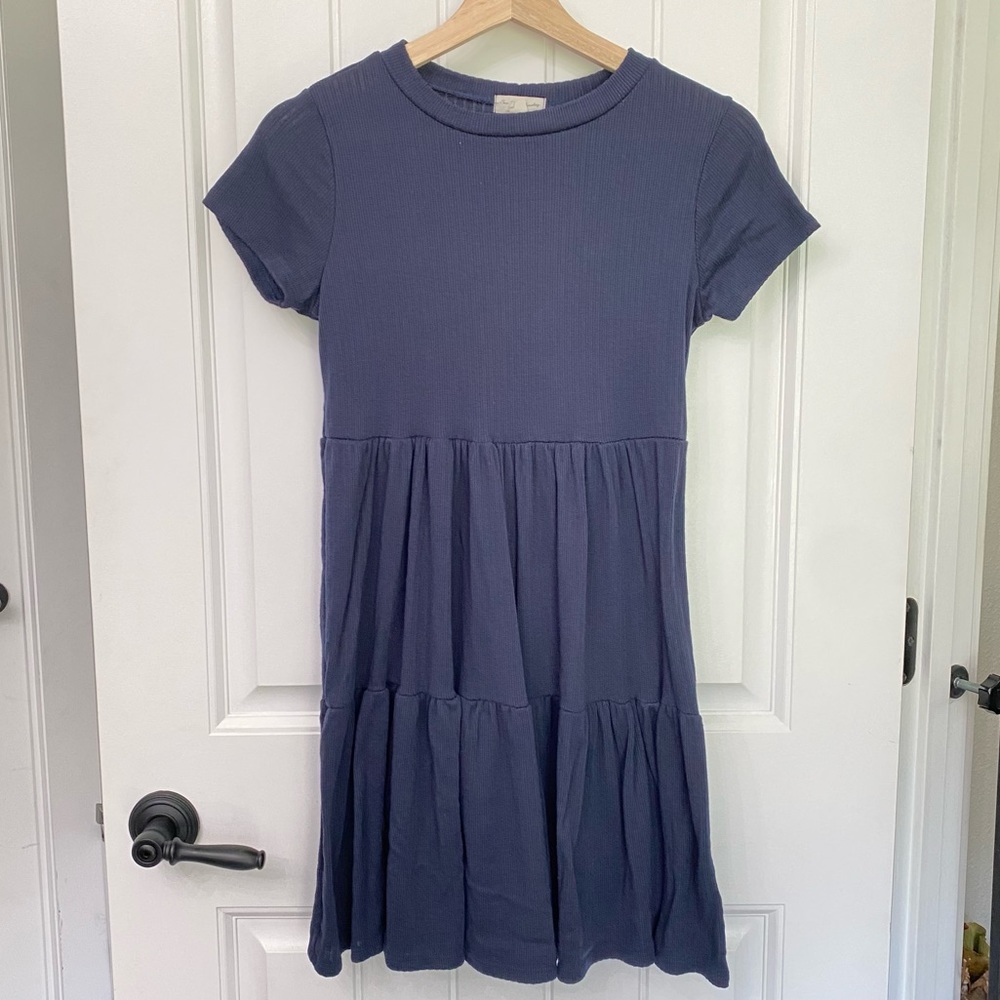 Babydoll Navy Dress